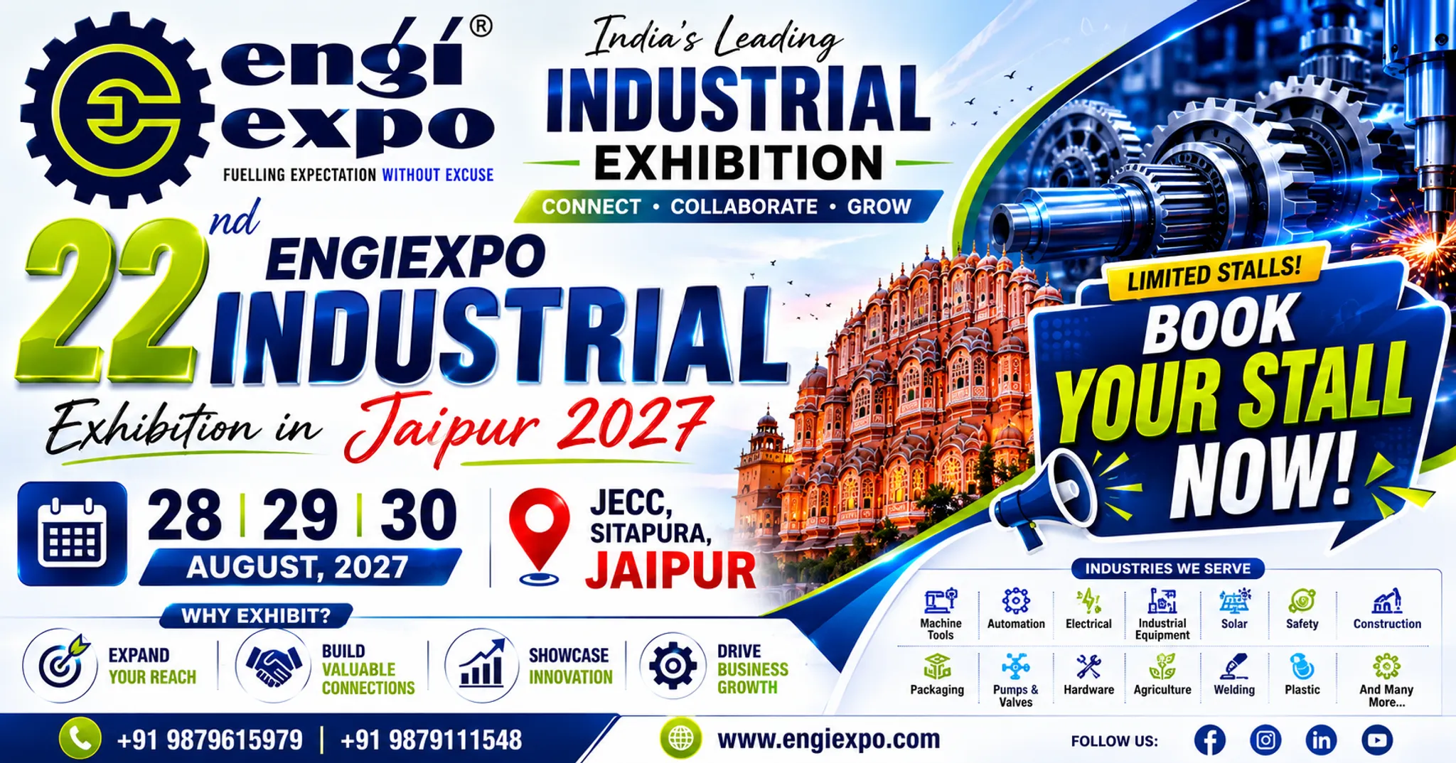 22ND ENGIEXPO INDUSTRIAL EXHIBITION IN JAIPUR